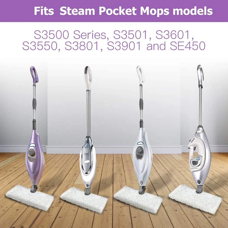 Сменные подушечки для паровой швабры Shark совместимые с серией S3500 S3501 S3601 S3550 S3901 S3801