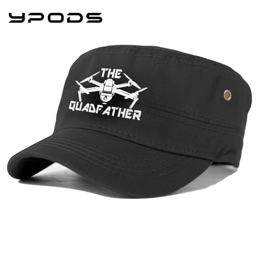 

The Quadfather Drone New 100%cotton Baseball Cap Gorra Negra Snapback Caps Adjustable Flat Hats Caps