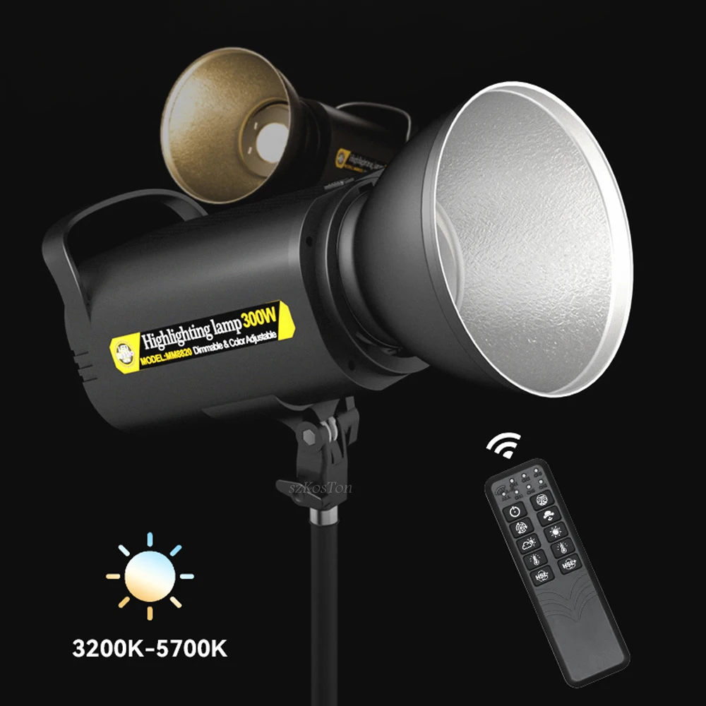 

LED Photography Lights 3200K-5700K Stepless Dimming Video Light Photo Studio Live Fill Light Professional Photographic Equipment