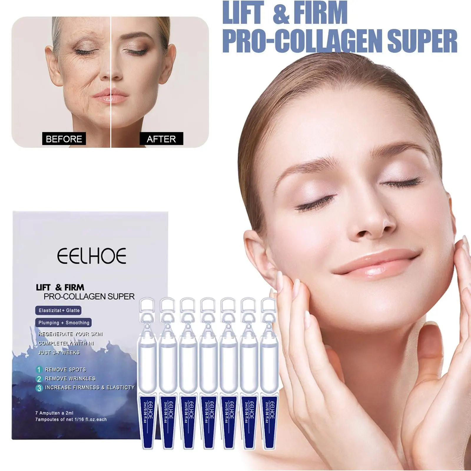 

Eelhoe Collagen Boost Anti-Aging Serum 7pcs