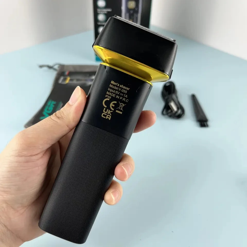 VGR Pro 3D Электробритва Для Мужчин Перезаряжаемый Триммер Влажной/сухой Плавающей