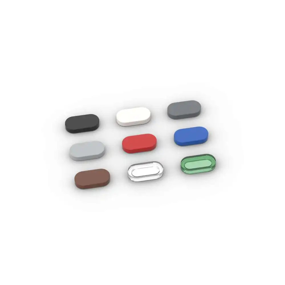 Пазл MOC 10 шт. 1126 Круглый 1x2 овальные блоки