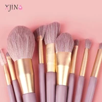 xjing 9pc soft fluffy makeup brushes set for foundation blush powder eyeshadow cosmetic blending brush make up brush beauty tool