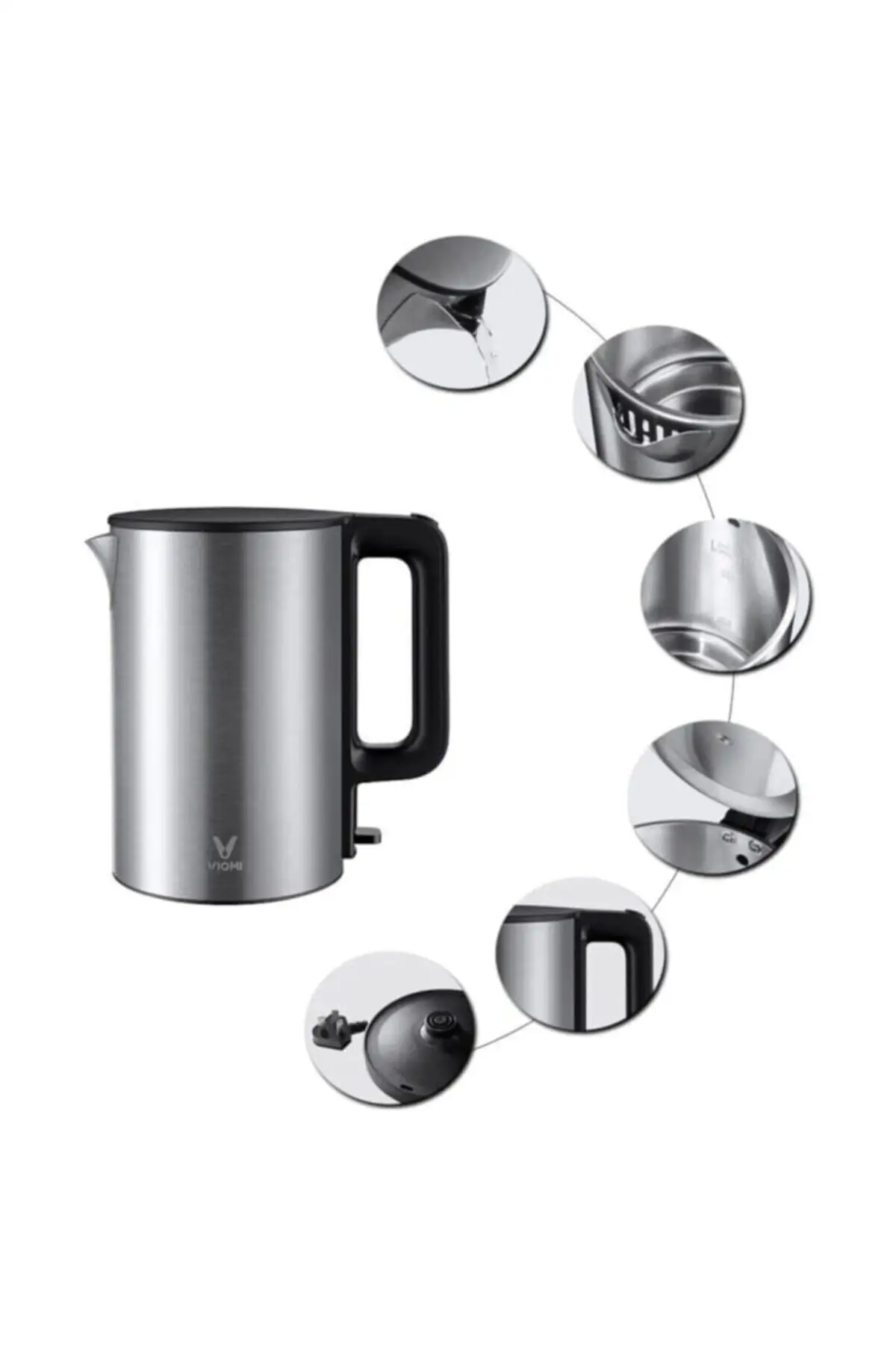 VİOMİ смарт-чайник нержавеющая сталь умный чайник 2021 | Бытовая техника