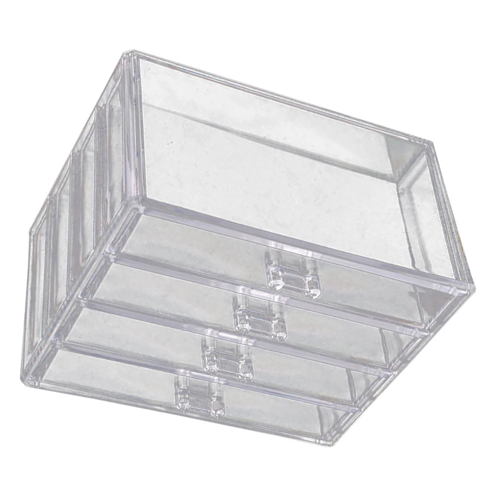 

Домашняя коробка для хранения, многофункциональная шкатулка для ювелирных изделий, настольный держатель для макияжа, принадлежности для х...