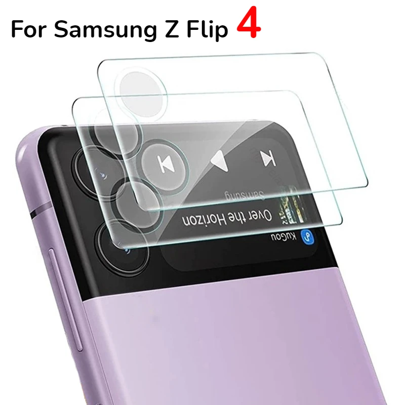 

Back Lens Tempered Glass Screen Protector For Samsung Galaxy Z Flip 4 Flip4 Rear Camera Full Cover HD Protective Films