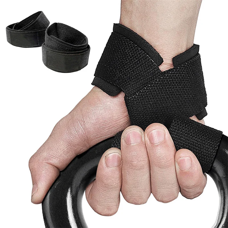 

1 Pair Weight Lifting Wrist Straps Adjustable Sports Deadlift Fitness Strap Wrist Support Strap Gym Lifting Sports Accessories