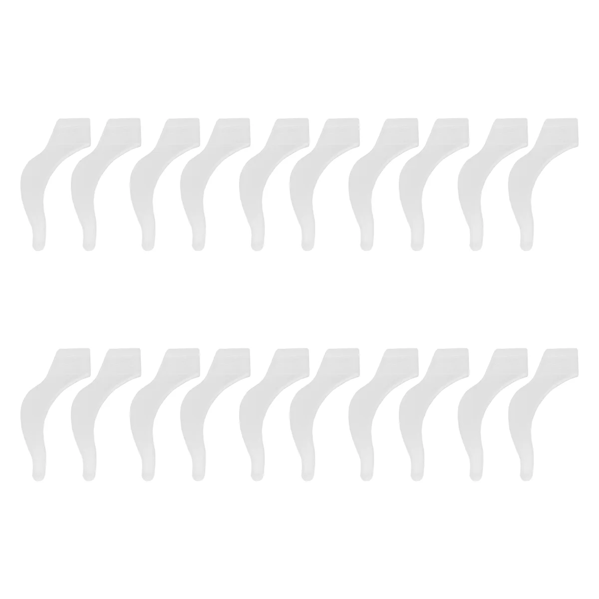 10 пар насадок для очков противоскользящий чехол синий светильник комплект