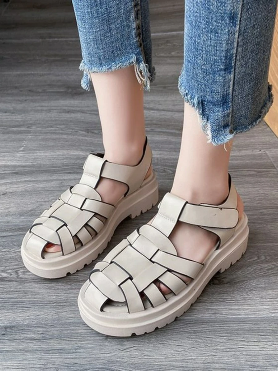 

Туфли женские на платформе, каблук, ремешок, платформа, роскошные сандалии, толстая подошва, лето 2022