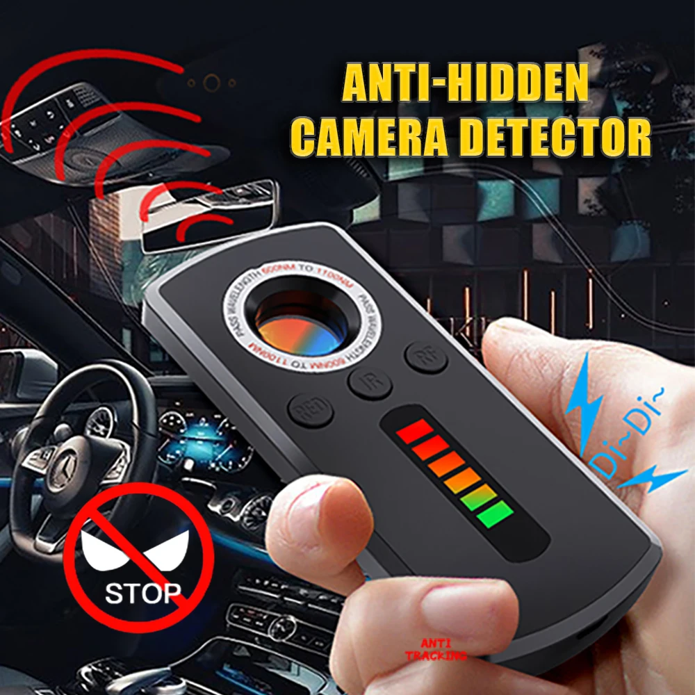 Антиканальный скрытый детектор камеры шпионский Профессиональный Cmera