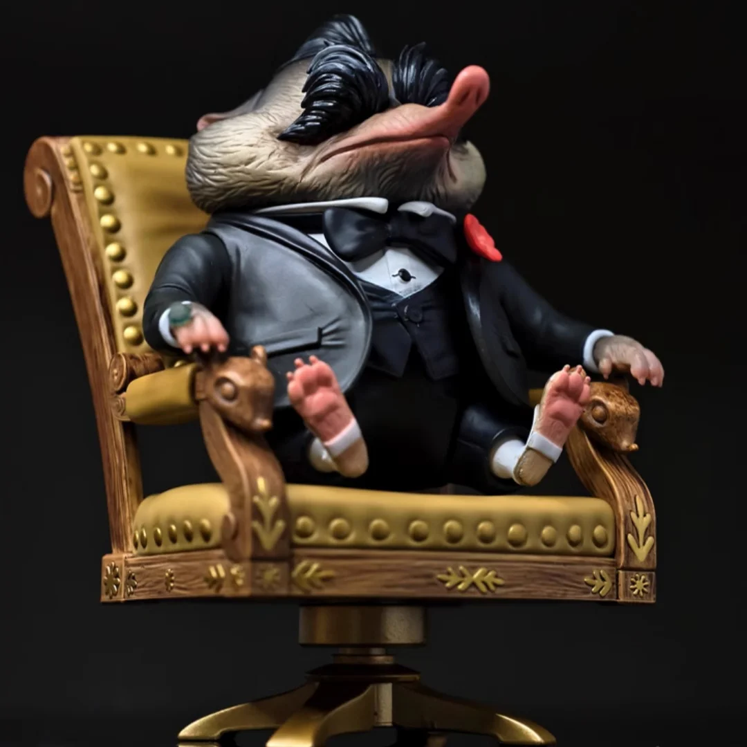 Подлинная периферия персонажей Disney Zootopia Mr.Big 1:1 экшн-фигурка кукла коллекционные