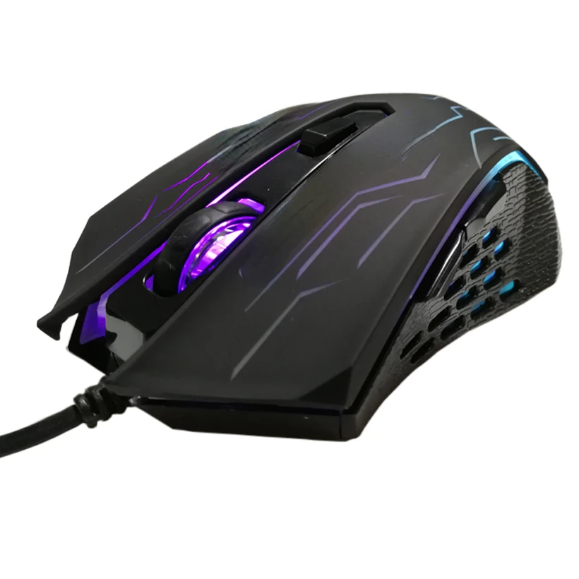 

Original Silent Click USB Wired Gaming Mouse 6 Buttons 3200DPI Mute Optical Computer Mouse Gamer Mice for PC Laptop Notebook Ga