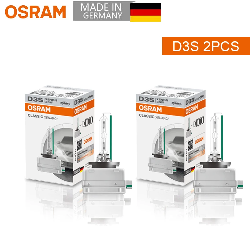 

Лампы OSRAM Xenon HID Для Классических Автомобилей D1S D2S D3S D4S, 4200K, Теплый Белый Свет, Стандартные, 12В 35Вт, Качество...