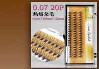nesura 1box big capacity 60 bundles 6d 20d eyelash extensions 0 7mm thickness true mink strip eyelashes individual lashes