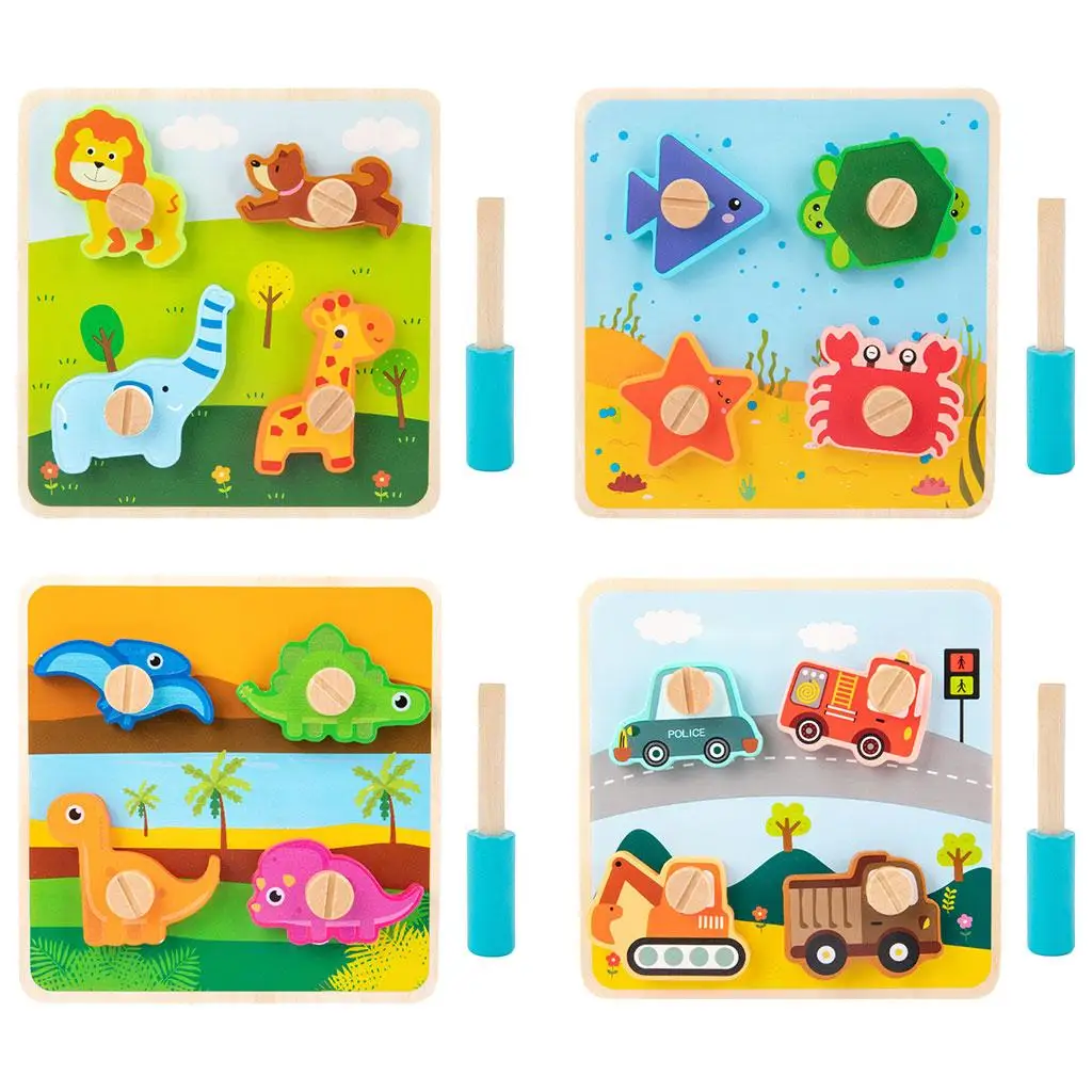 

Toddler Puzzles Early Educational Toys Matching Game for Toddlers 1 2 3
