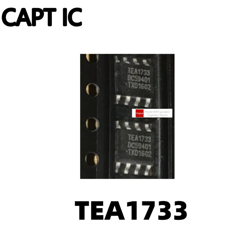 1 шт., чип TEA1733T TEA1733, стандартная лампа, 8 контактов