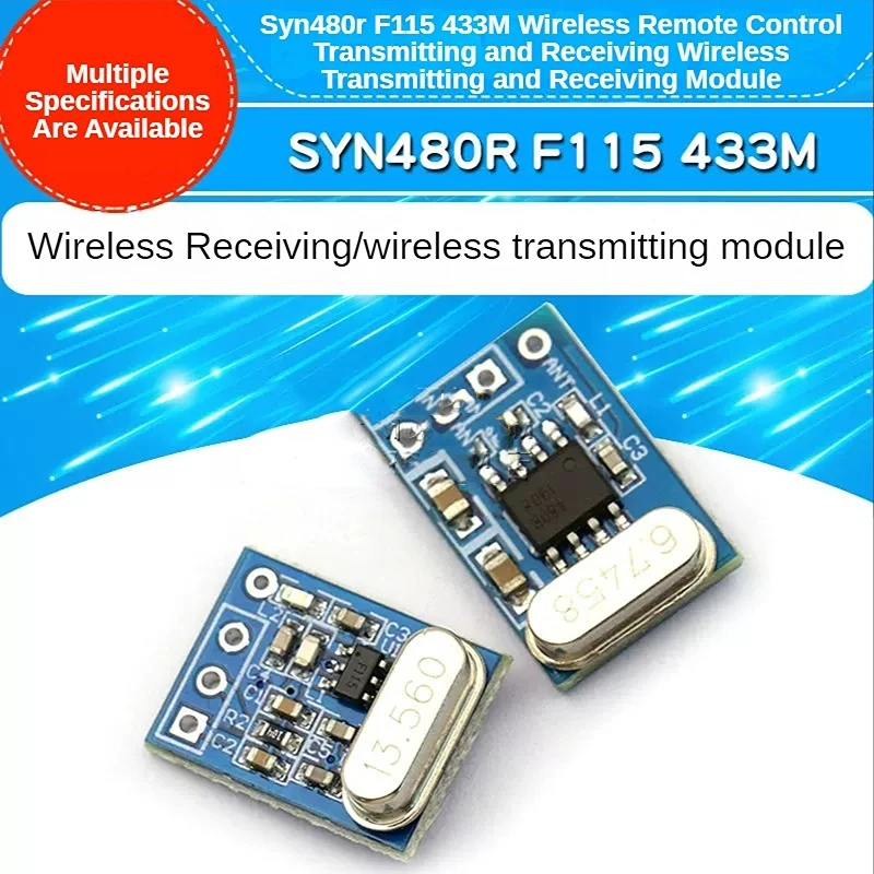 System 480R F115 433M Wireless Remote Control Transmit Receive Wireless Transmit Receive Module Wireless
