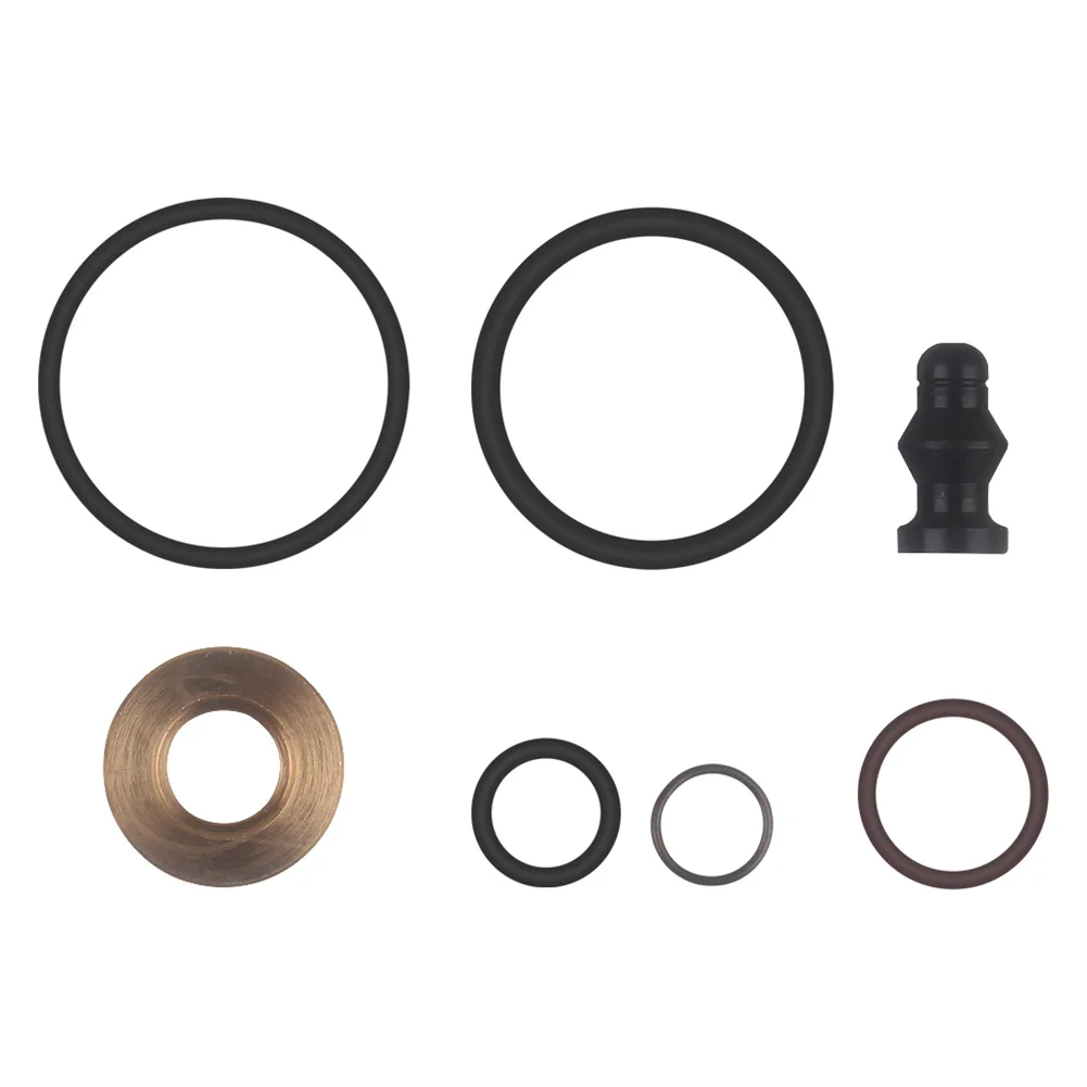 

Screws Kit Fuel Injector Seal 4pcs Black&Rose Gold Leakproof Replaces Practical