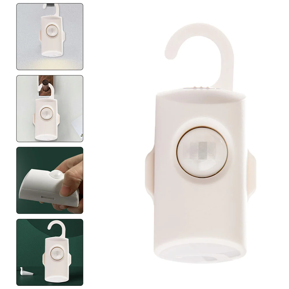

1pc Human Body Induction Light Bathroom Light Desktop Adornment (White)