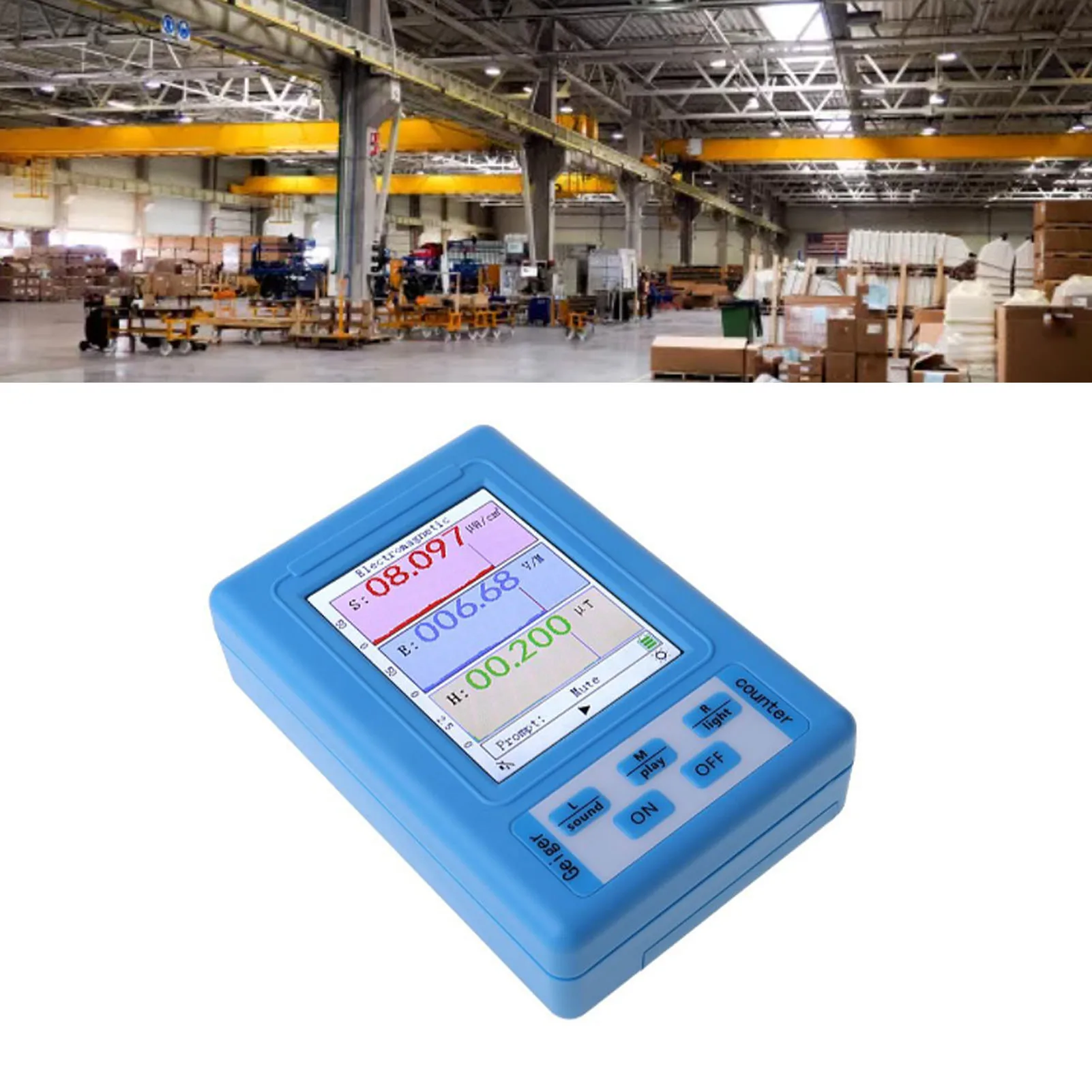 Измеритель электромагнитного излучения Чувствительный точный детектор