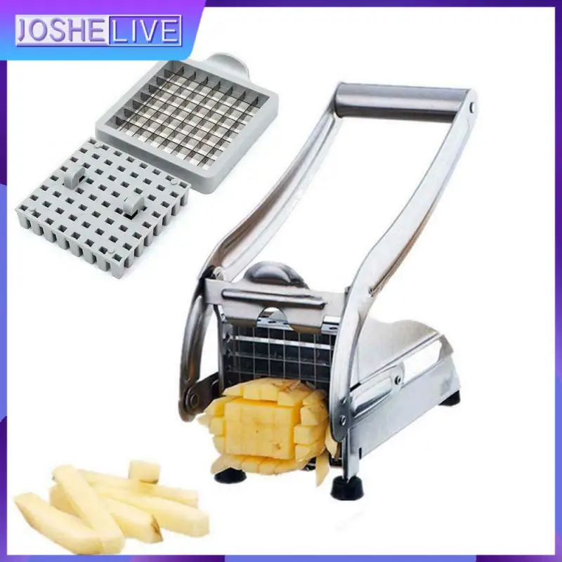 

Meat Chopper Cutting Machine Potato Slicer Potato Chips Maker Manual Potato Cutter Stainless Steel Vegetable Cutter