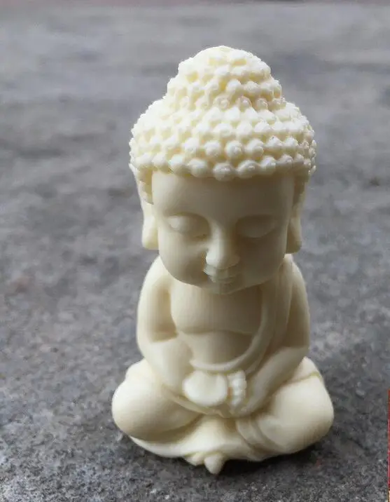 Маленькие деревянные украшения в виде фруктов слоновой кости |