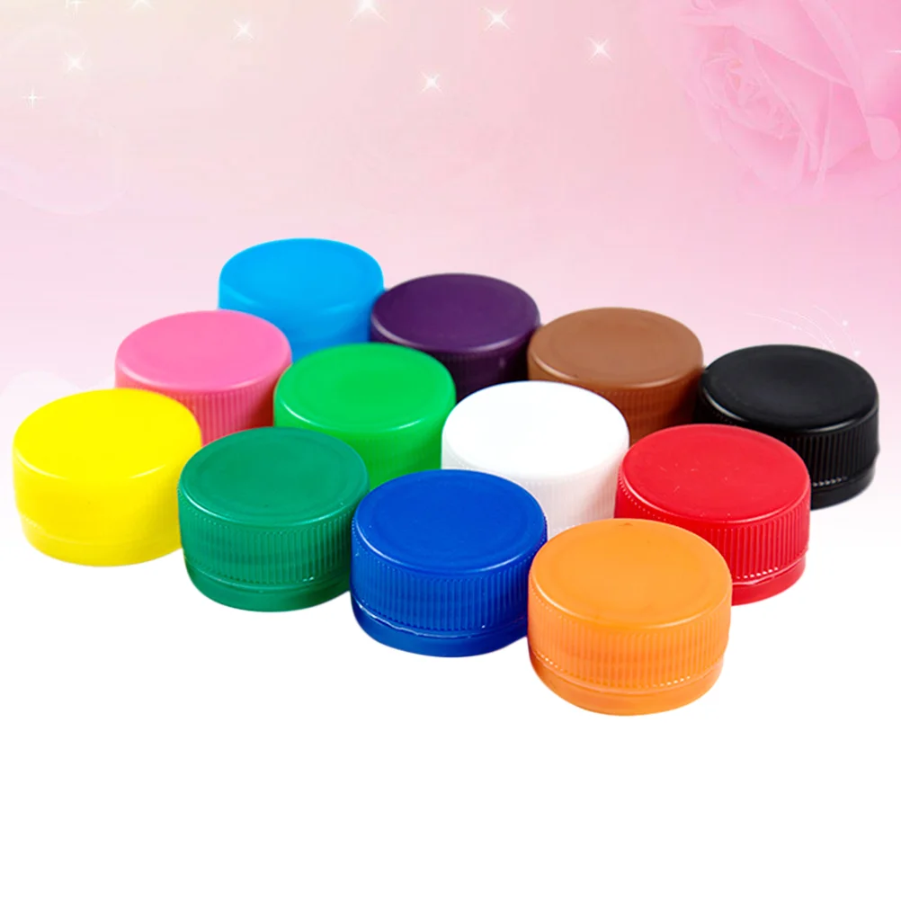 

Bottle Capscap Lids Diykids Cover Crafts Craft Beer Protection Children Painting Rainbow Colorful Storage Homebrew Stickers