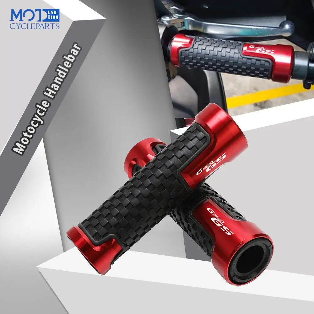 

Motorcycle Accessories 7/8" 22mm Handlebar Hand Grips Fit For BMW G650GS G 650 GS G650X 2011 2012 2013 2014 2015 2016 2017