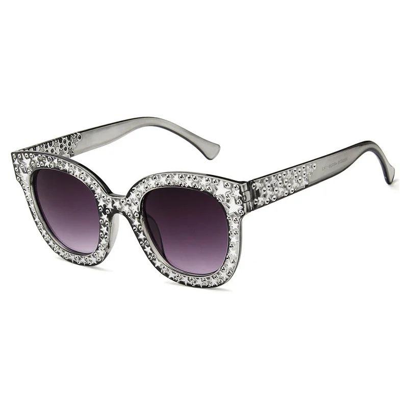 Солнцезащитные очки кошачий глаз женские милые пикантные ретро-очки большого