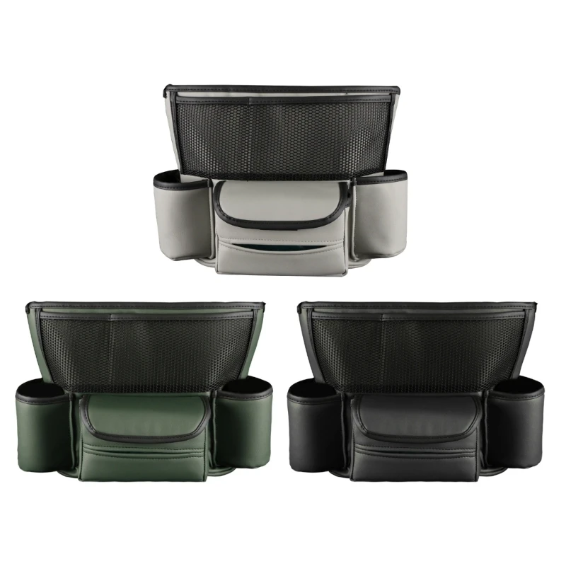 

50LC Car Document Holder Multi-Pocket Bottle Bag Storage Box Organizer Travel Tidy-