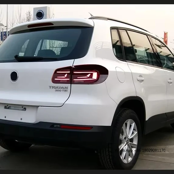Стайлинг автомобиля для VW Tiguan задние фонари 2012-2016 светодиодный задний фонарь DRL