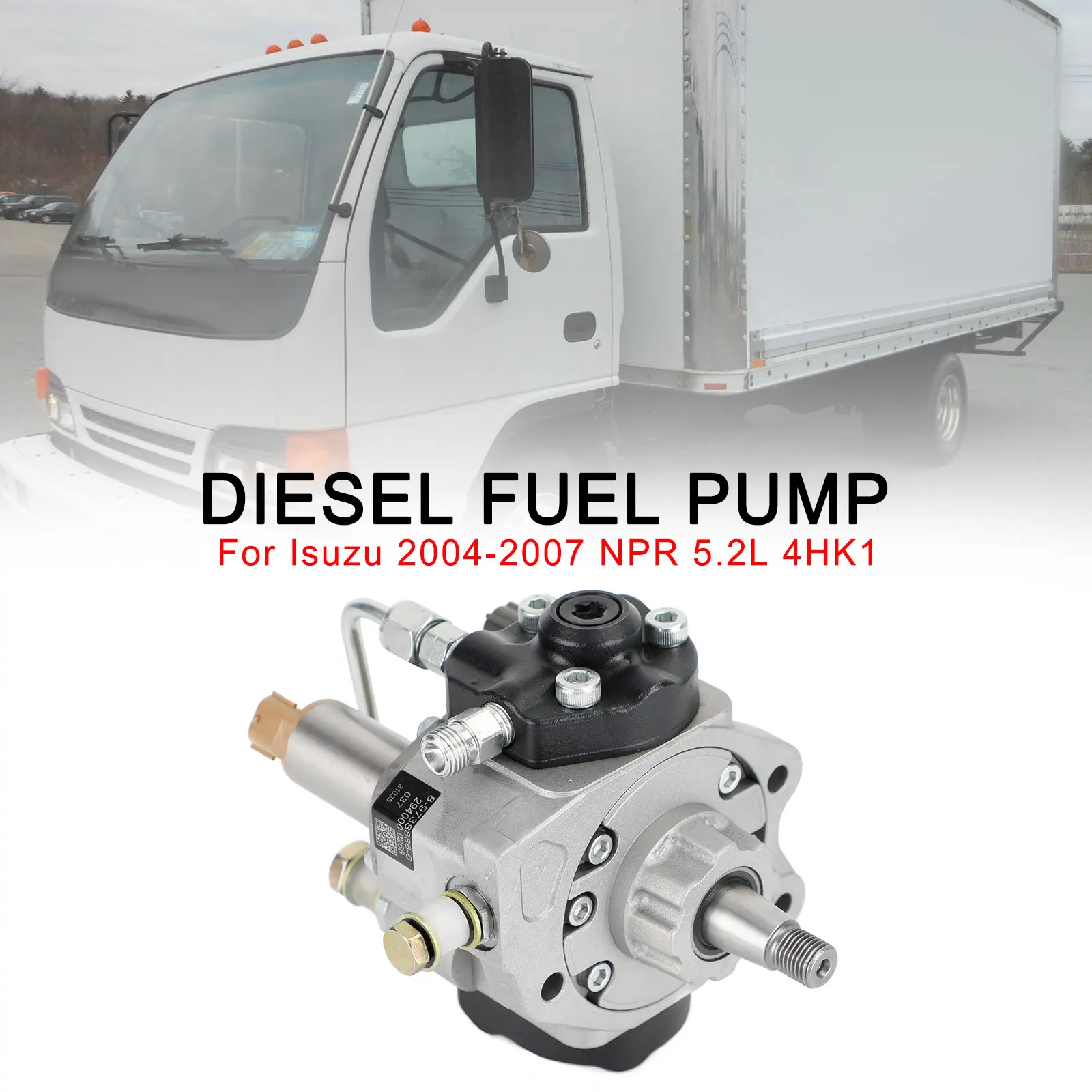 

Areyourshop Fuel Pump 294000-0266 Fit for Isuzu 2004-2007 5.2L NPR 4HK1 Diesel 2940000267 Car Accessories Parts