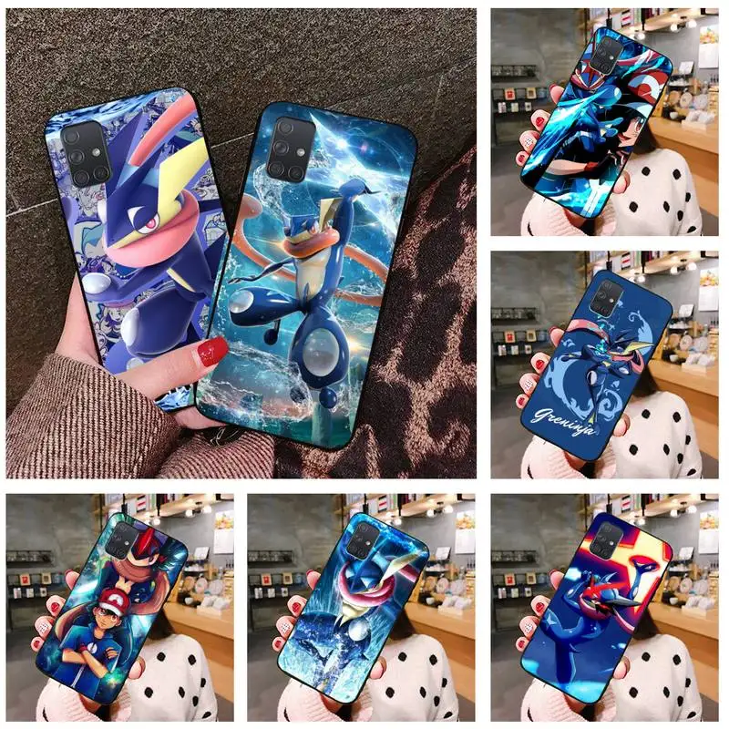 

Cartoon Pocket Pokemon Greninja Phone Case For Samsung Galaxy A52 A21S A02S A12 A31 A81 A10 A30 A32 A50 A80 A71 A51 5G