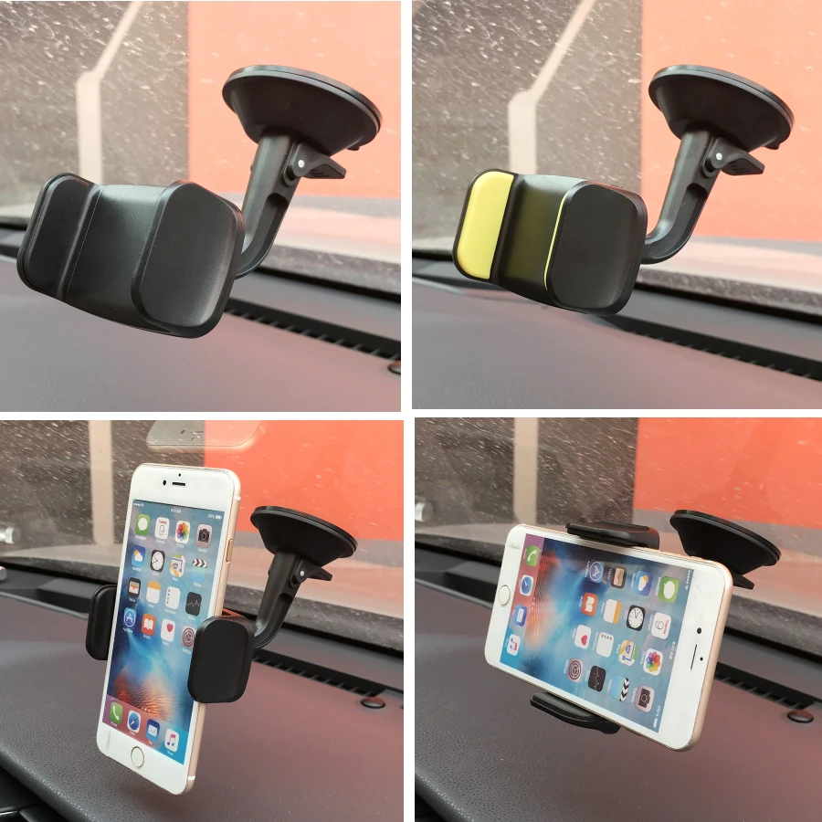 93mm extendable windshield car holder 360 rotatable car phone holder universal gps stand mount support window glass car holder free global shipping