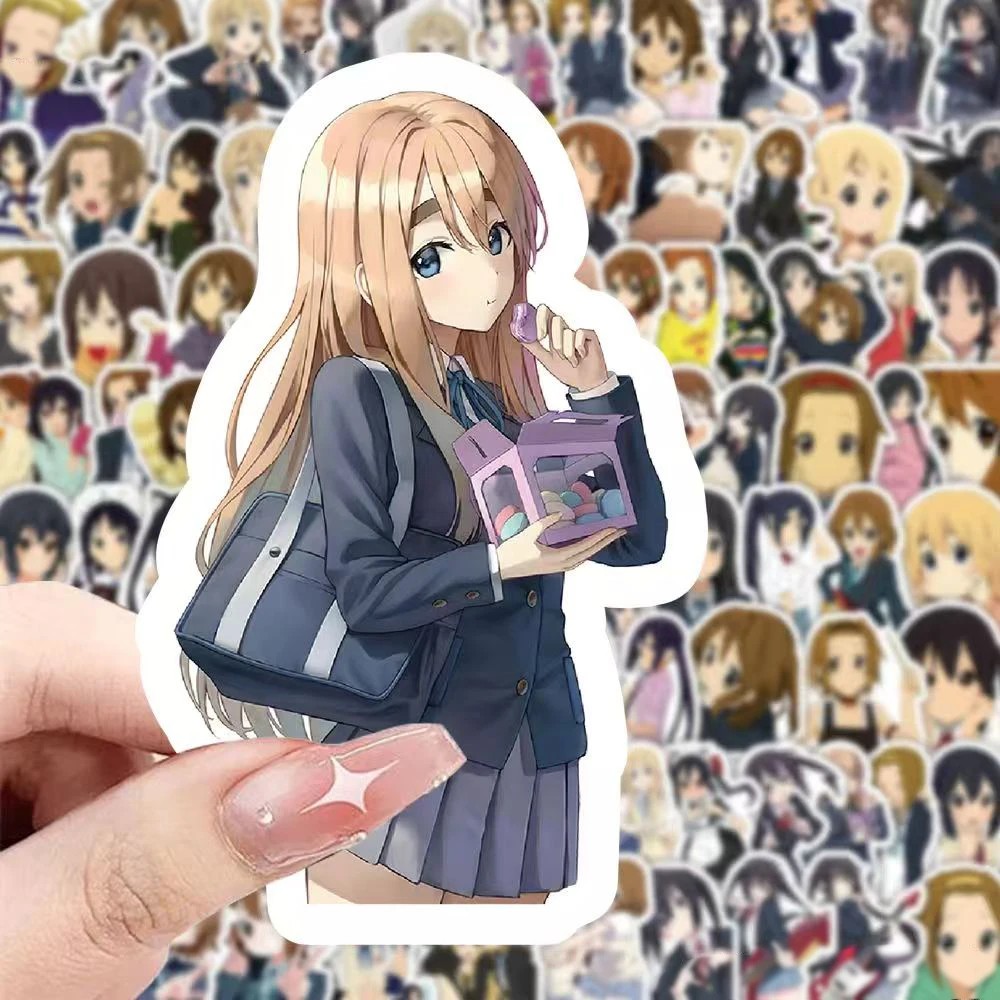 Набор аниме-наклеек K-On 10/30/50/100 шт