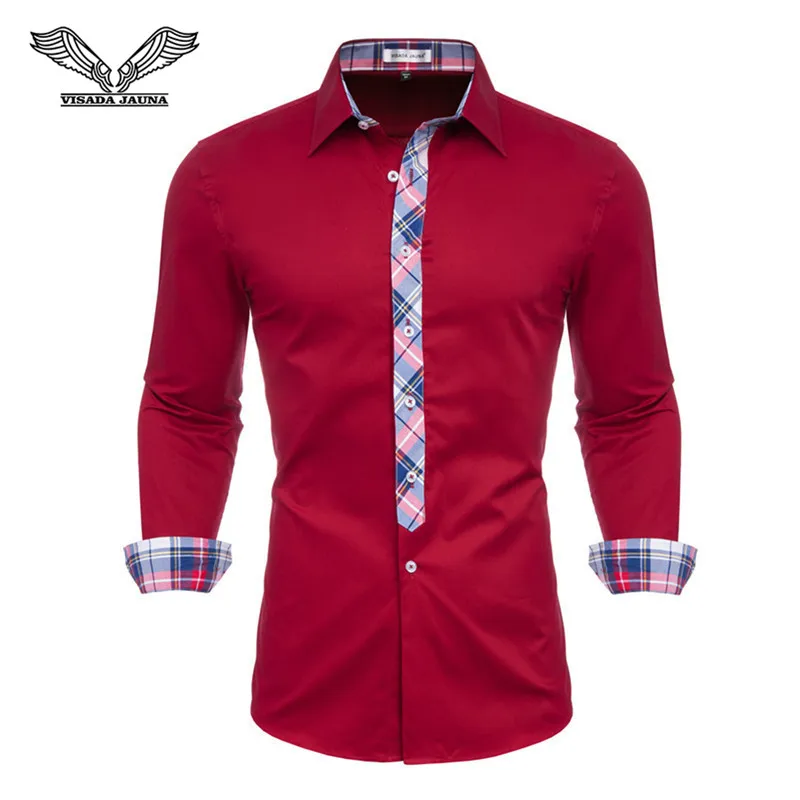 New Arrival 2019 White Shirt Men Long Sleeve Business Casual Shirts Men Dress Shirts Comfortable Clothing Camisa Masculina N5141