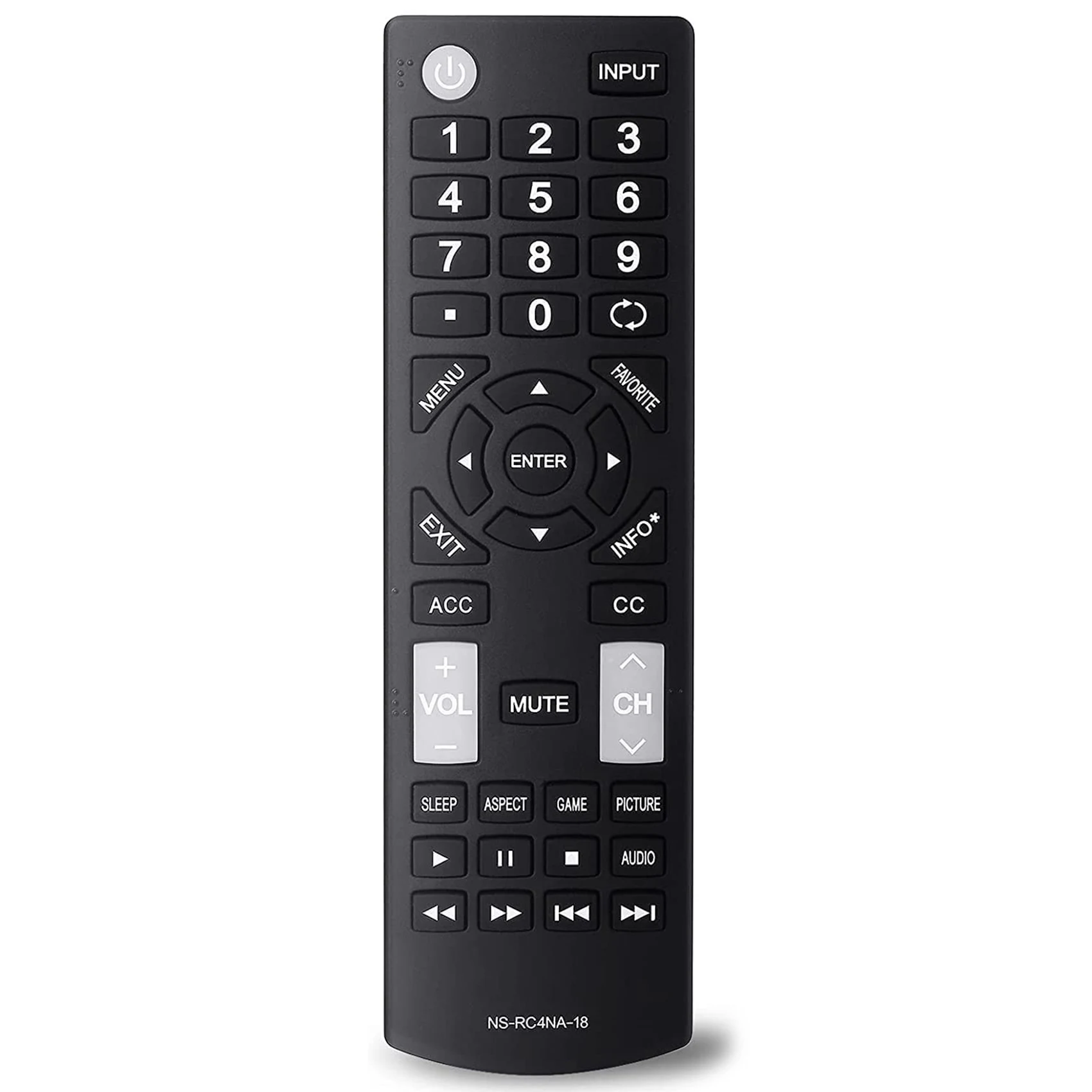 Универсальная замена пульта дистанционного управления для всех Insignia LED-LCD HDTV TVS