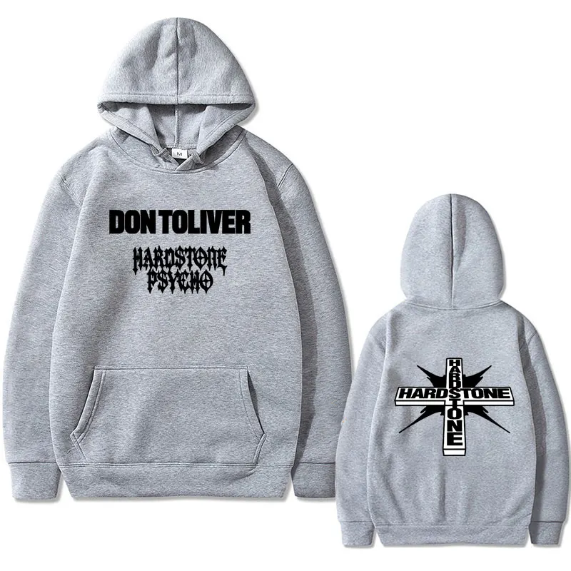 Hot Sale New Rapper Don Toliver Hardstone Psycho Hoodie Men Women Hip Hop Rock Oversized Hooded Tracksuit Unisex Fleece Hoodies