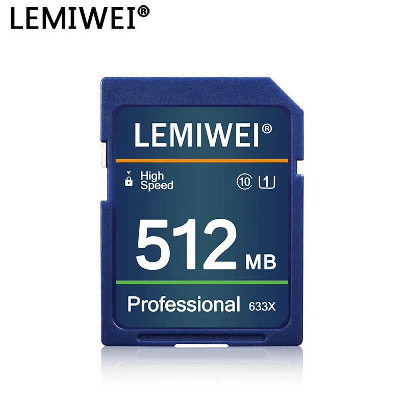 Фото Карта памяти LEMIWEI 256 МБ 512 МБ 1 ГБ 2 ГБ SD-карта для камеры Высокоскоростная SD-карта класса 10 U1 Профессиональная SD-карта UHS-I 633X для камеры №3