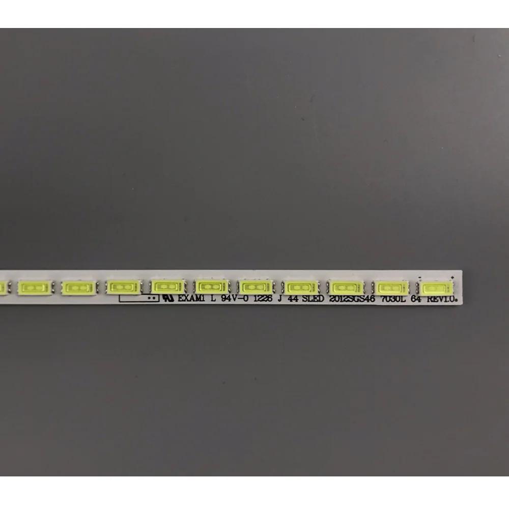 

1PCS/lot for 46" LJ64-03495A LTA460HN05 46EL300C 46HL150C LED backlight bar SLED 2012SGS46 7030L 64 REV1.0 64 LEDs 570MM
