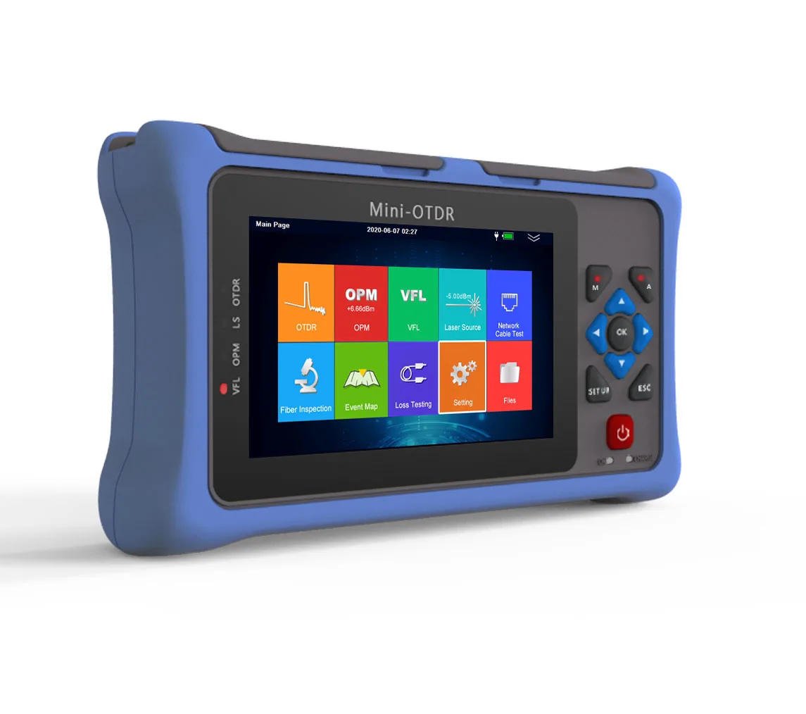 

Seikofire S740 OTDR однорежимный 1310/1550нм 90 км 9 в 1 Функция mini otdr