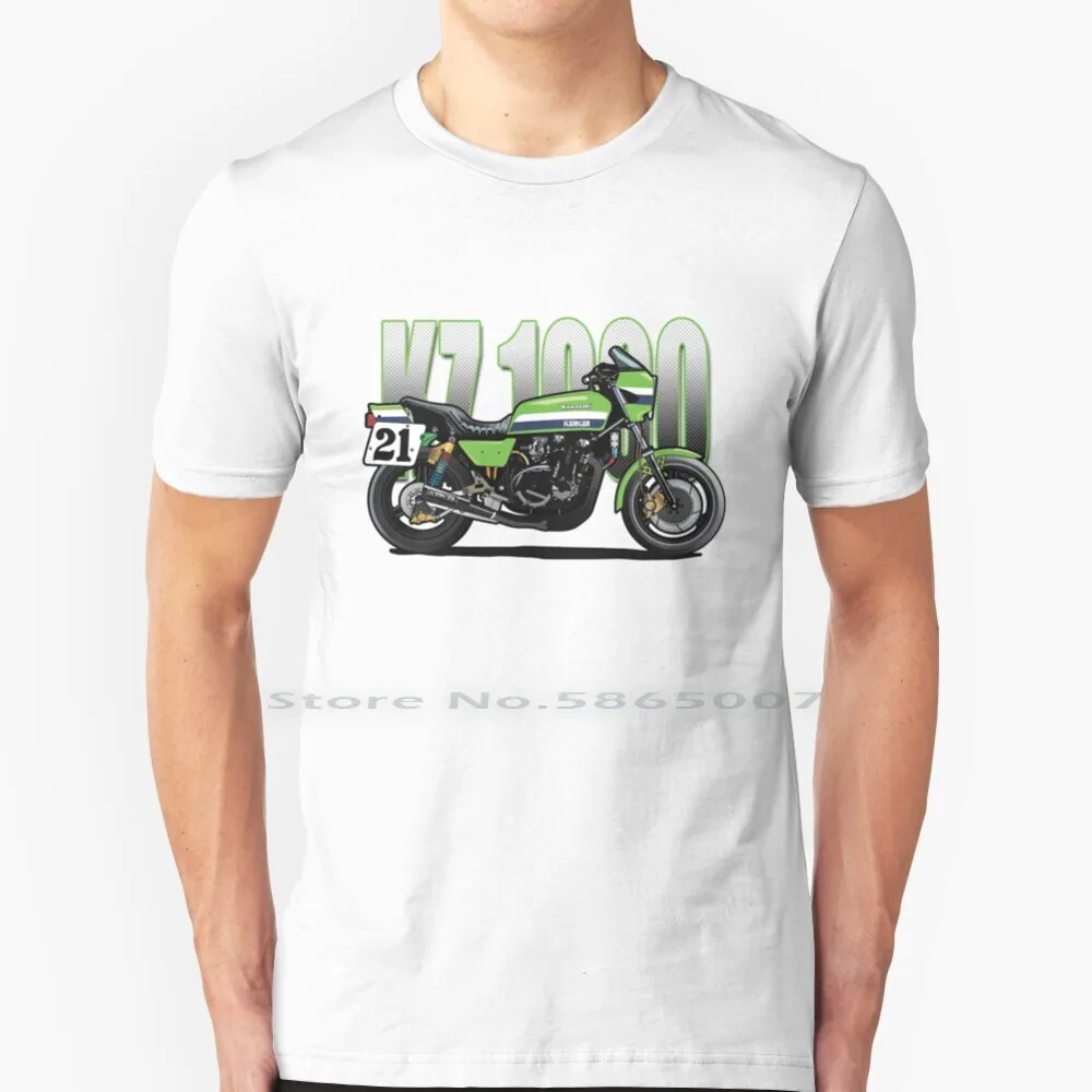 

Kz 1000 T Shirt Cotton 6XL Kz1000 Eddie Lawson Superbike