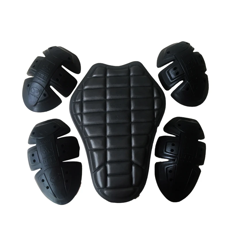 Moto Jacket CE Back Removable Insert Riding Shoulder Elbow Knee Protector Gear Protection Motorcross Racing Motorcycle Set