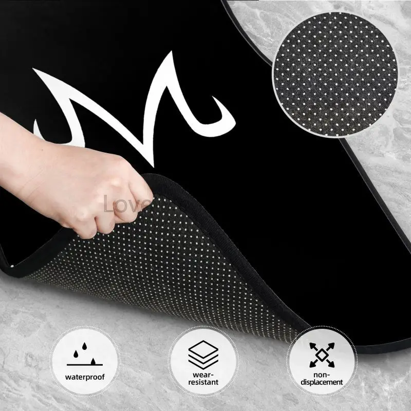 Автомобильные коврики Majin Buu из 4-х предметов передние и задние для ног с резиновой