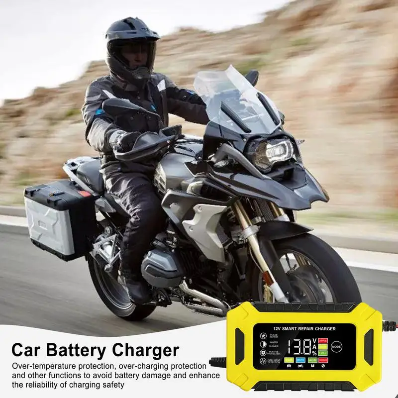 Автомобильное зарядное устройство автомобильное 12 В 6 А автоматическое