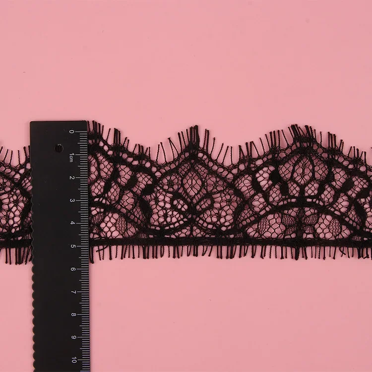 Черные двойные ресницы FZdiy кружевная ткань фотолюбовь Упаковка подарков лента