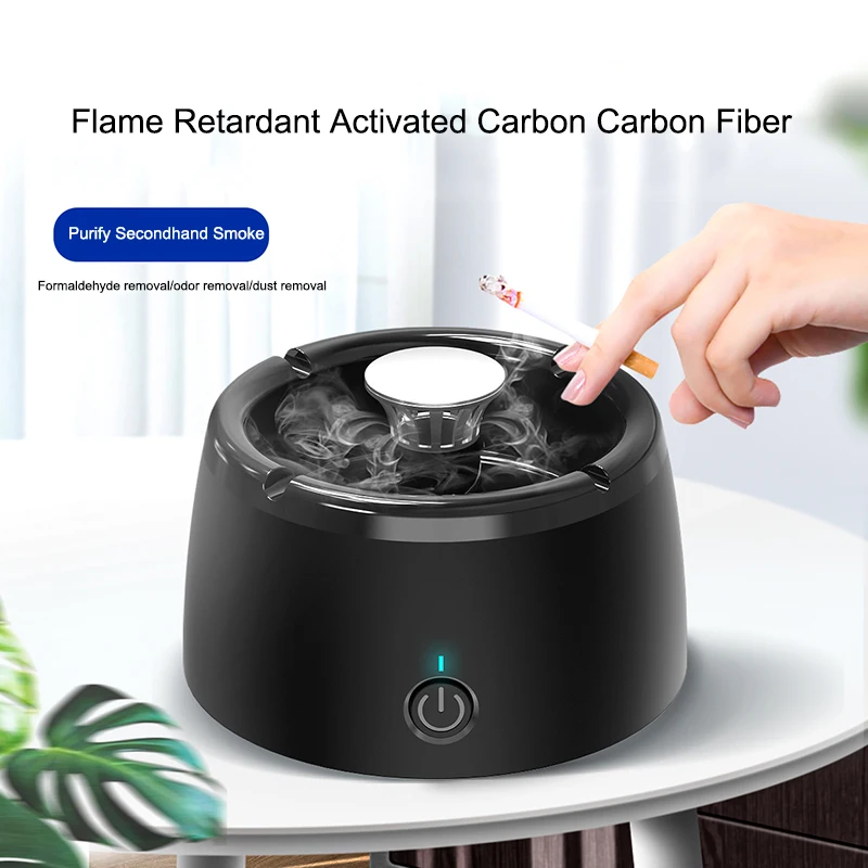 

Negative Ion Air Purifier Odor Deodorizer Durable Remove Dust Ashtray Home Room Office In Addition To Second-hand Smoke Dust Car