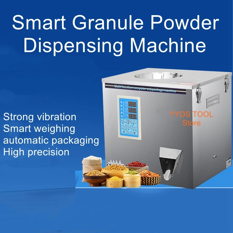 

Intelligent multi-function sub-packaging powder granule small weighing powder tea filling and sub-packing machine