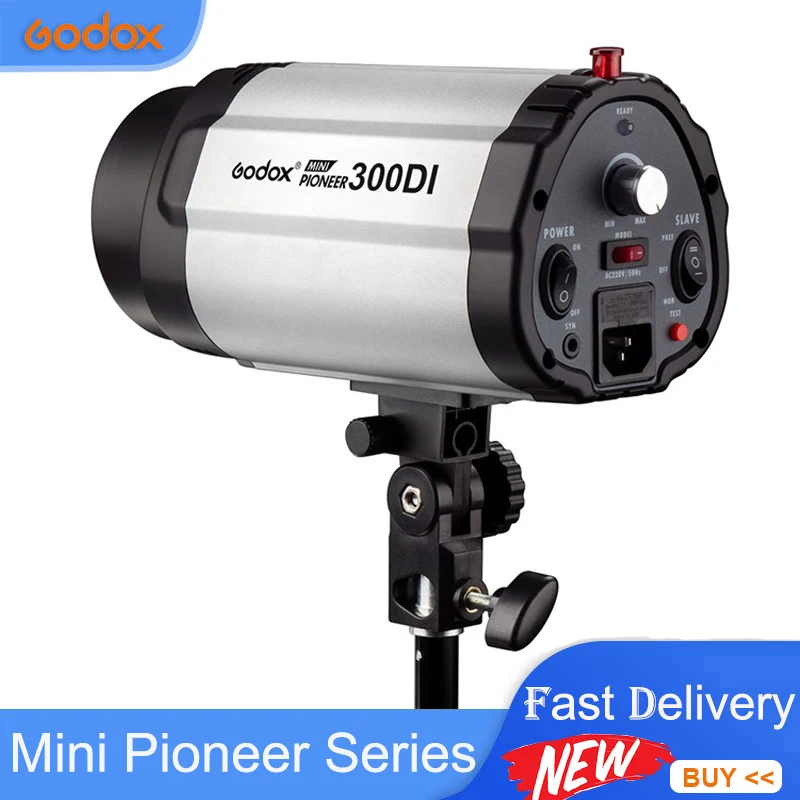 Godox 300DI 250DI 300WS 250WS Mini Pioneer Series Photographic Lighting Studio Flash for Photo Accessories