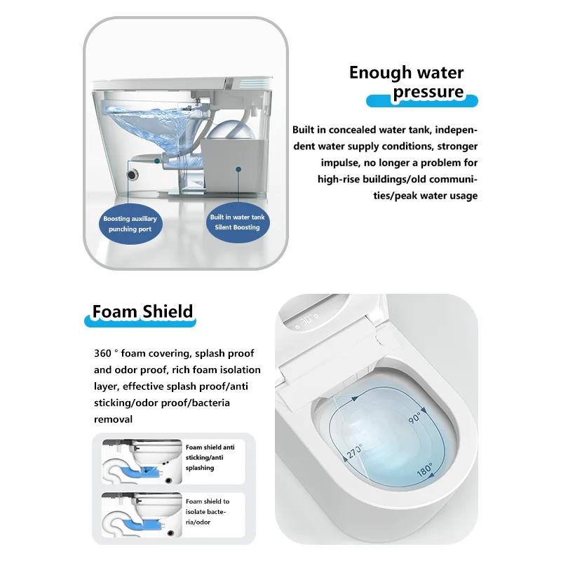 Apolloxy Декор китайский завод Современная легко устанавливаемая чаша для унитаза